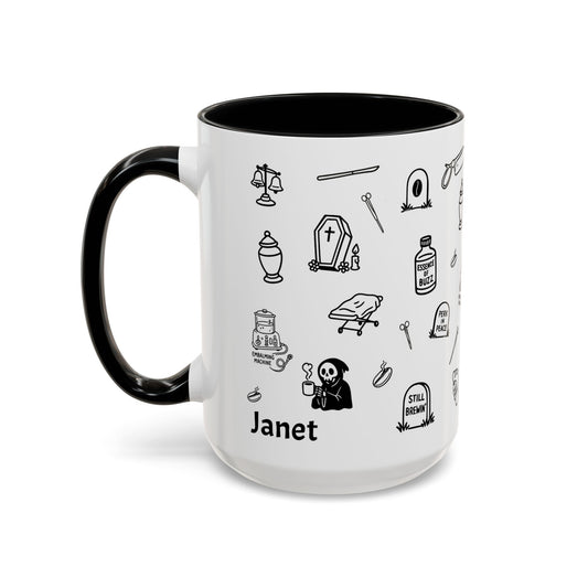 Still Brewing Morgue Coffee Mug