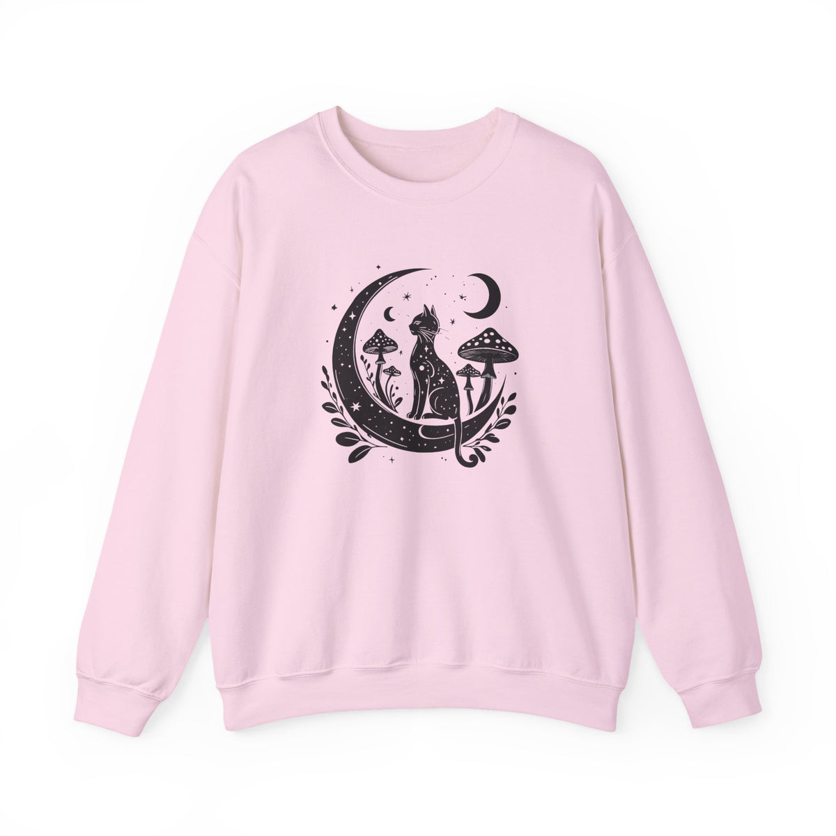 Celestial Witchy Black Cat Sweatshirt
