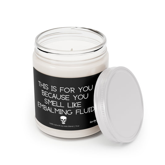 Embalming Fluid Candle