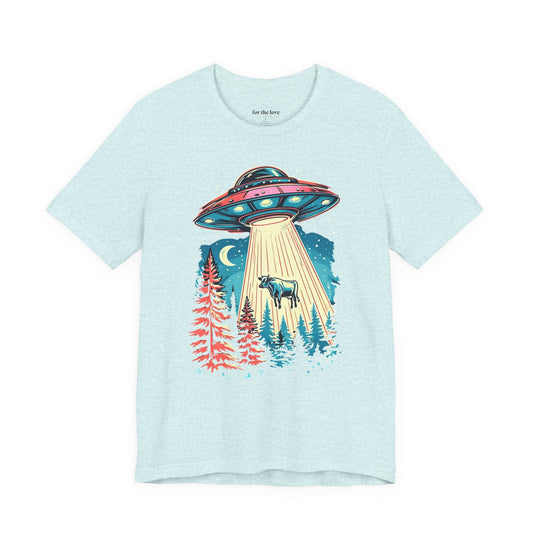 UFO Alien Abduction T‑Shirt