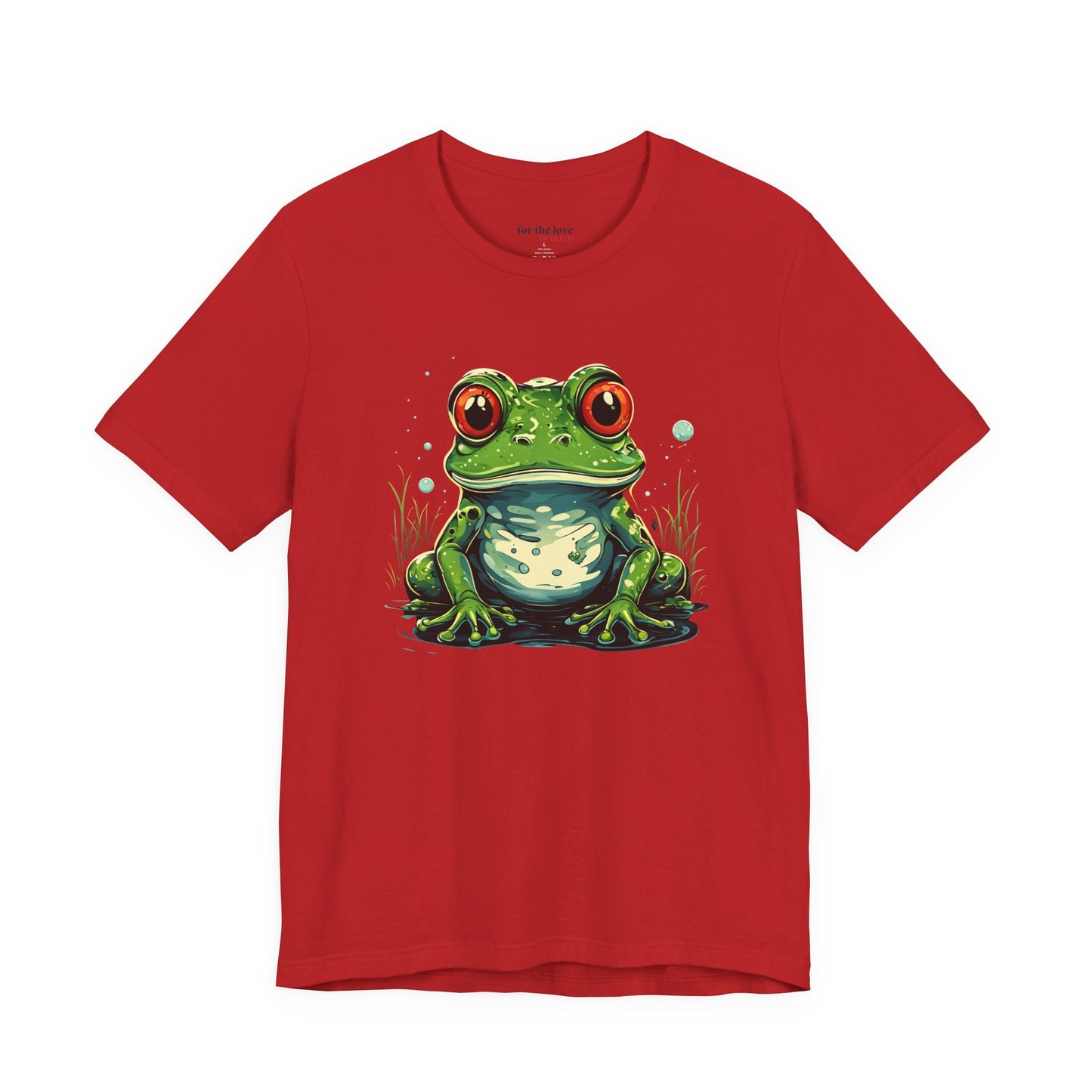 Cute Frog T-Shirt | Red Eyed Frog Graphic Tee