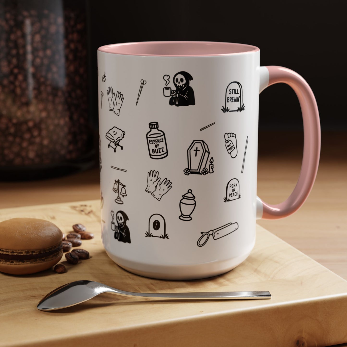 Still Brewing Morgue Coffee Mug