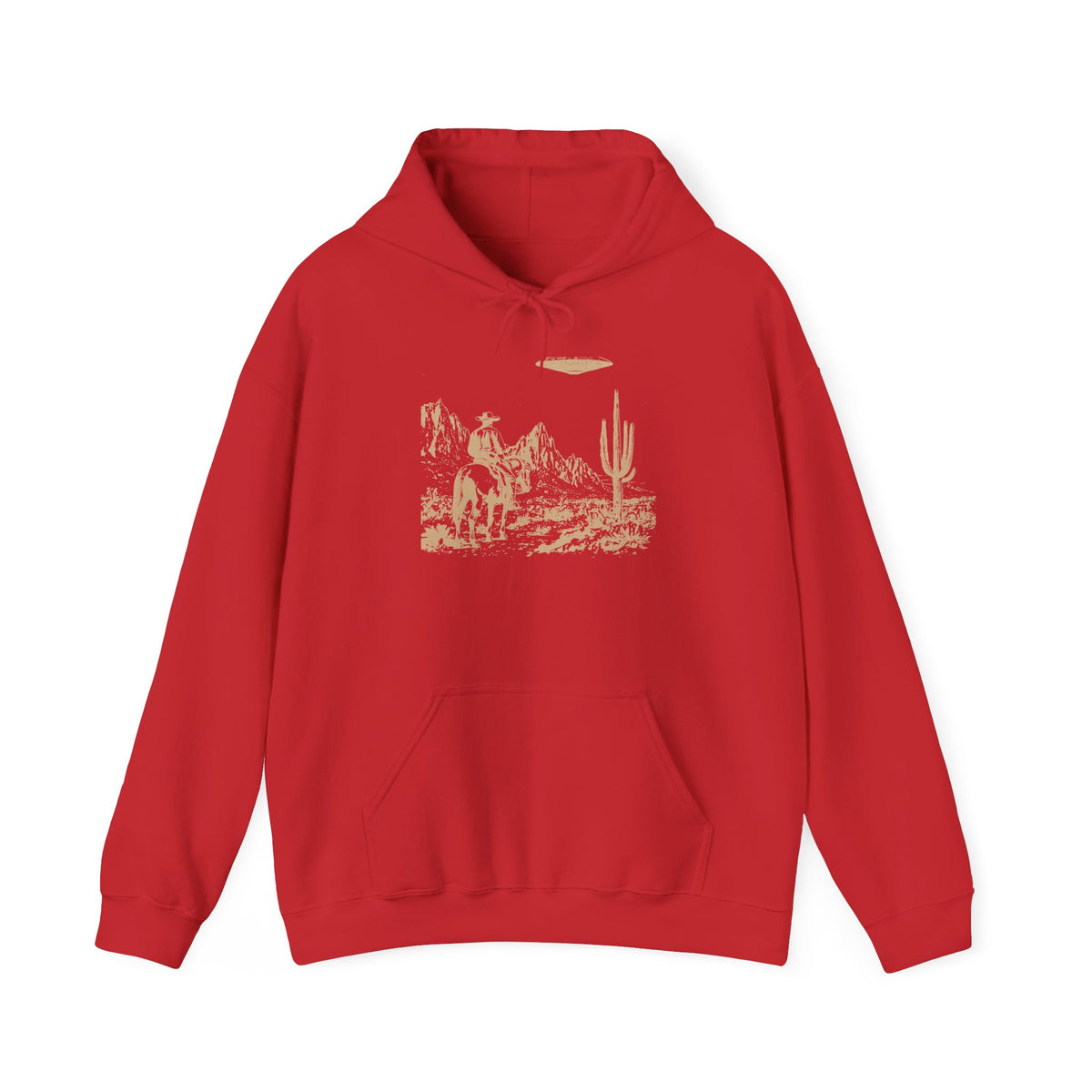 Vintage Western Alien Abduction Sweatshirt