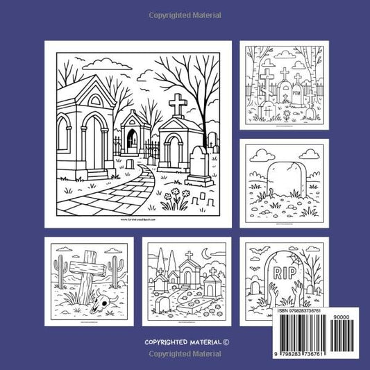 Grave Doodles Coloring Book