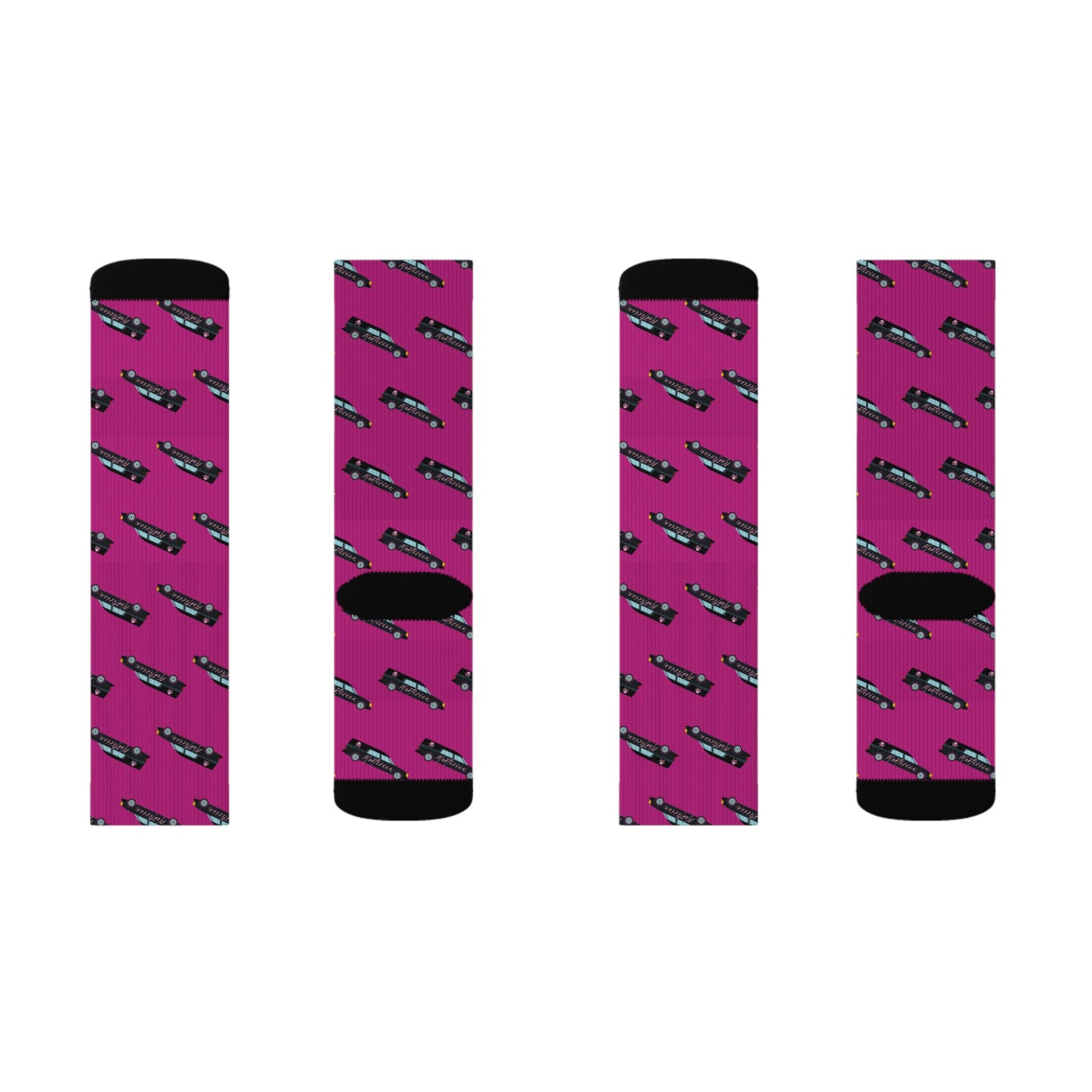 Pink Hearse Socks