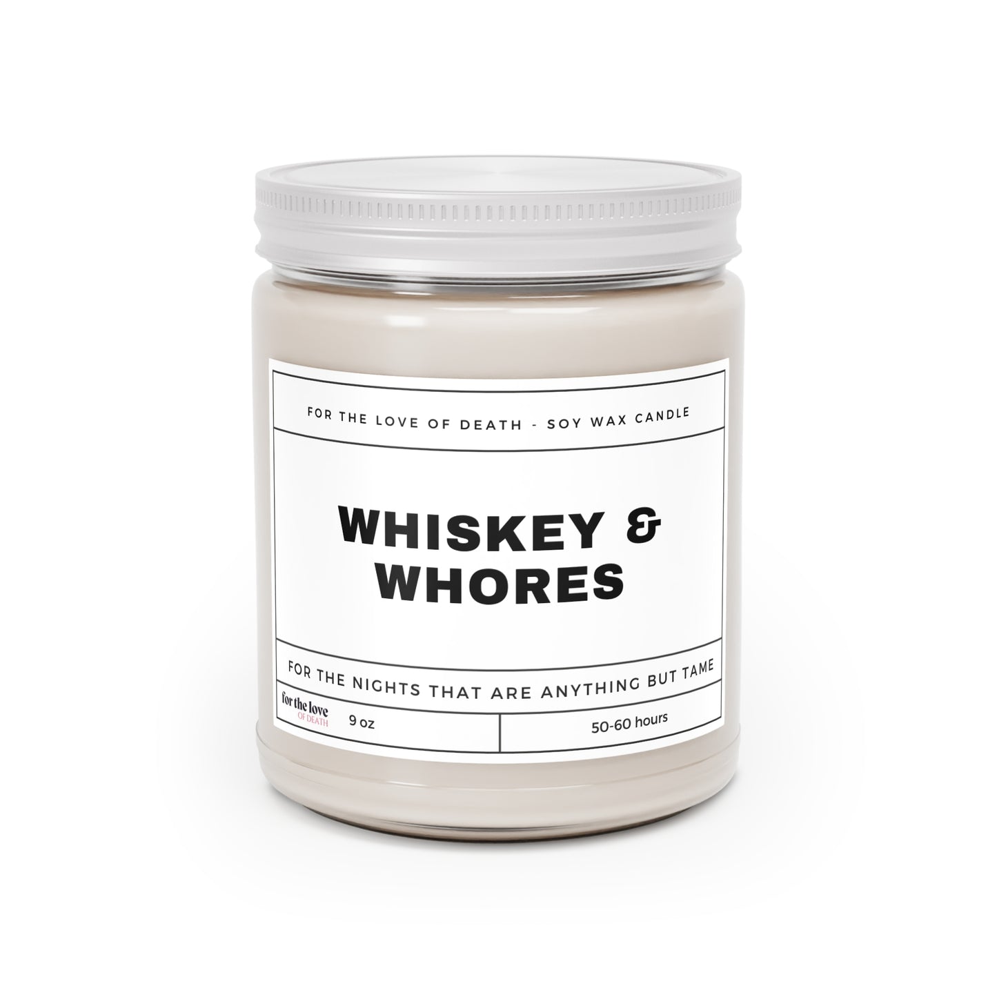 Whiskey & Whores Candle