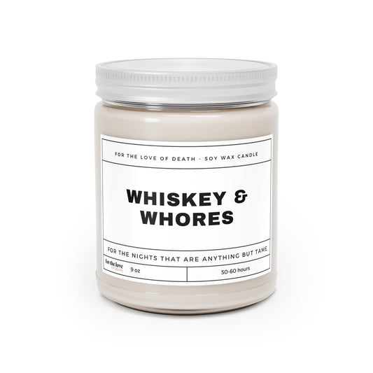 Whiskey & Whores Candle