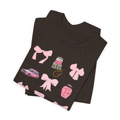 Coquette Casket Bow T-Shirt