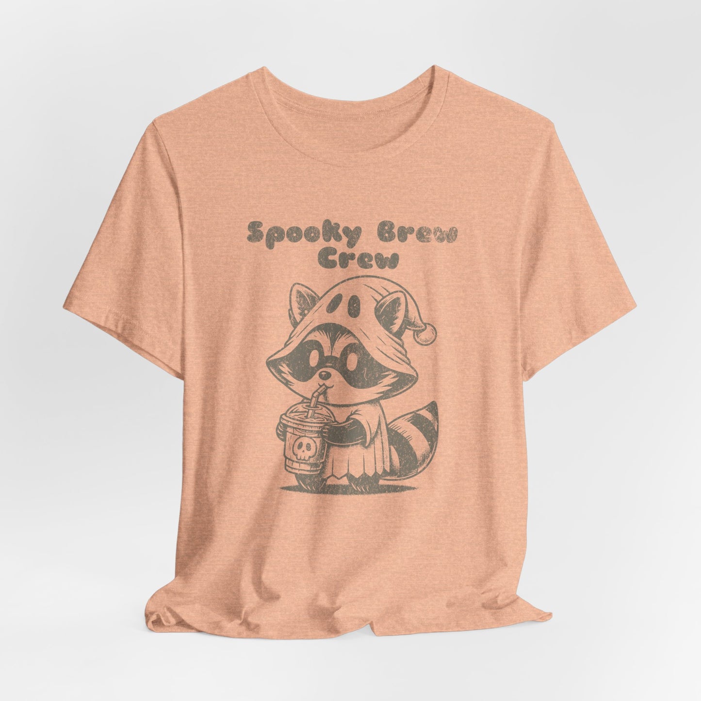 Spooky Brew Crew Raccoon Shirt