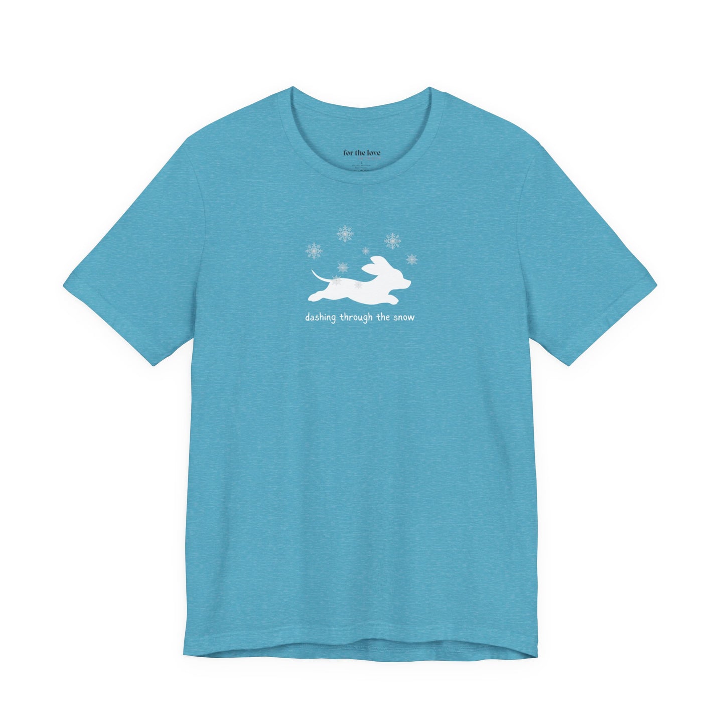 Dashing Through the Snow Wiener Dog T-Shirt