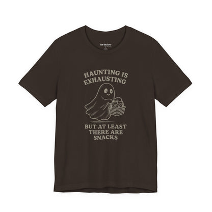 Haunting Is Exhausting Ghost Tee