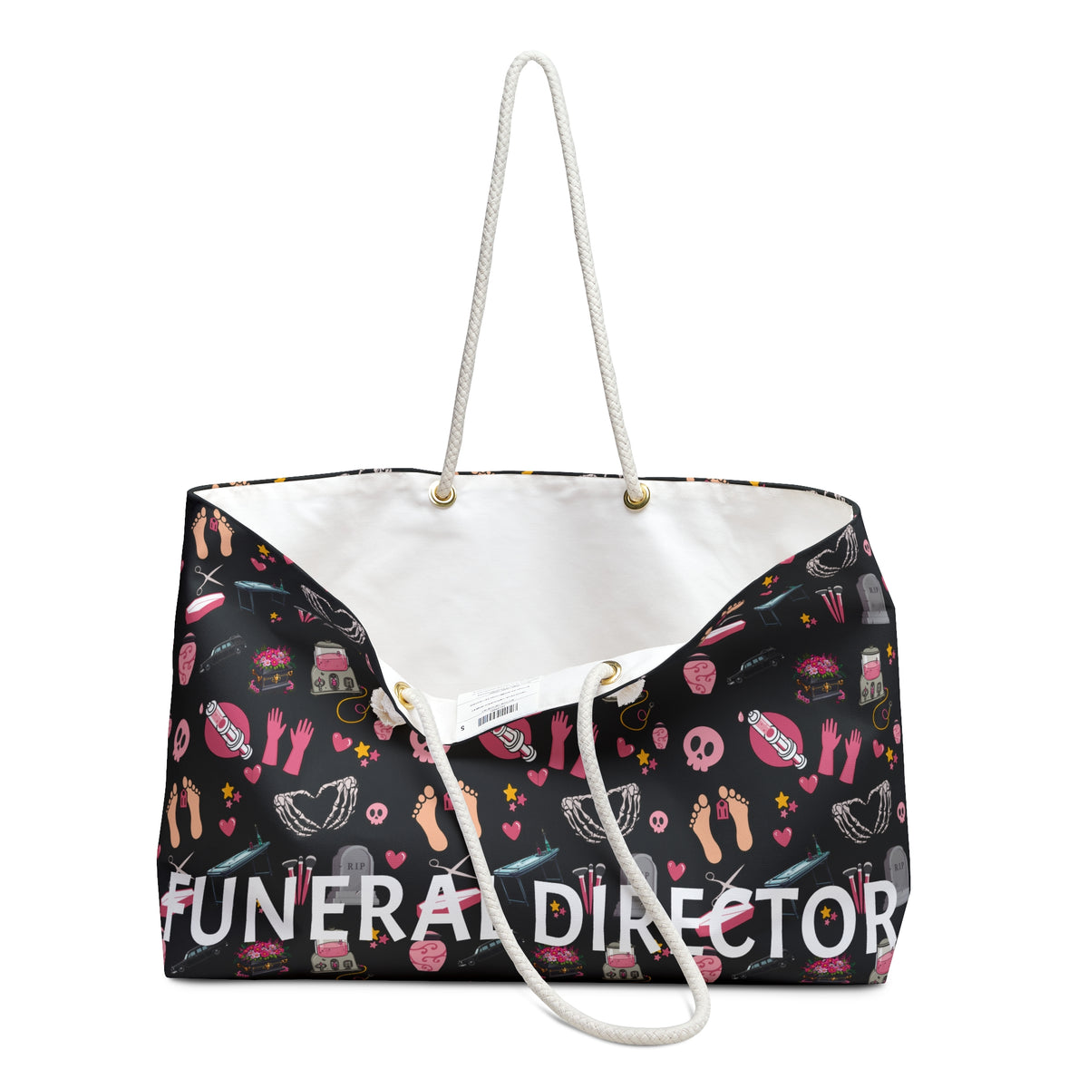 Personalized Funeral Director Weekender Bag