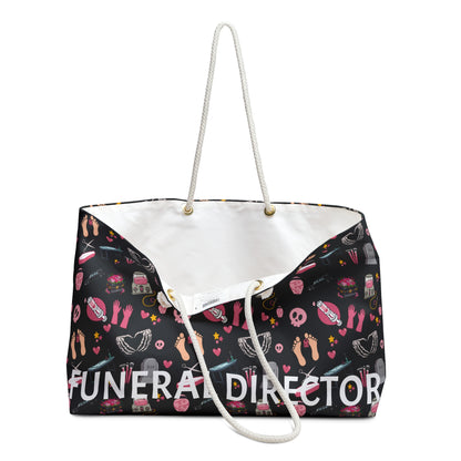 Personalized Funeral Director Weekender Bag