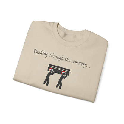 Dashing Through the Snow with Casket Sweatshirt
