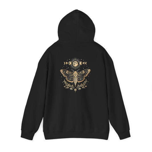 Celestial Death Moth Hoodie