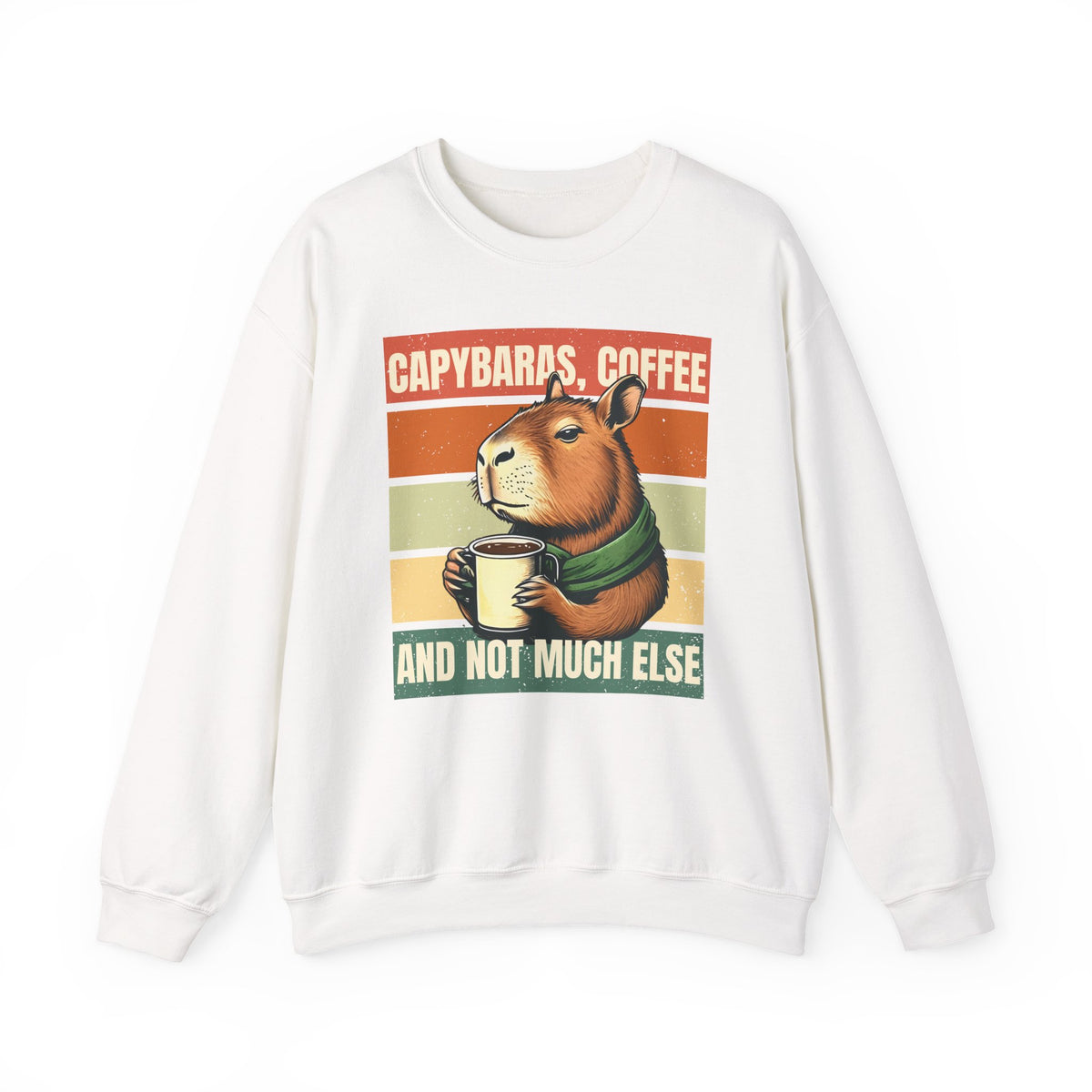 Capybaras, Coffee & Not Much Else Sweatshirt