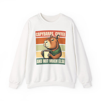 Capybaras, Coffee & Not Much Else Sweatshirt