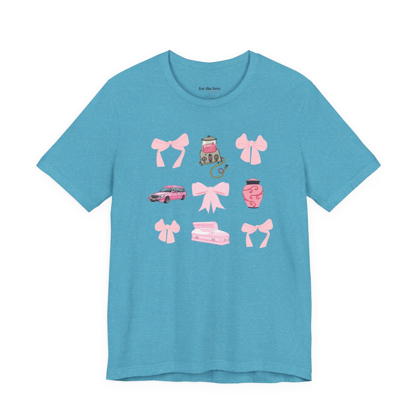 Coquette Casket Bow T-Shirt