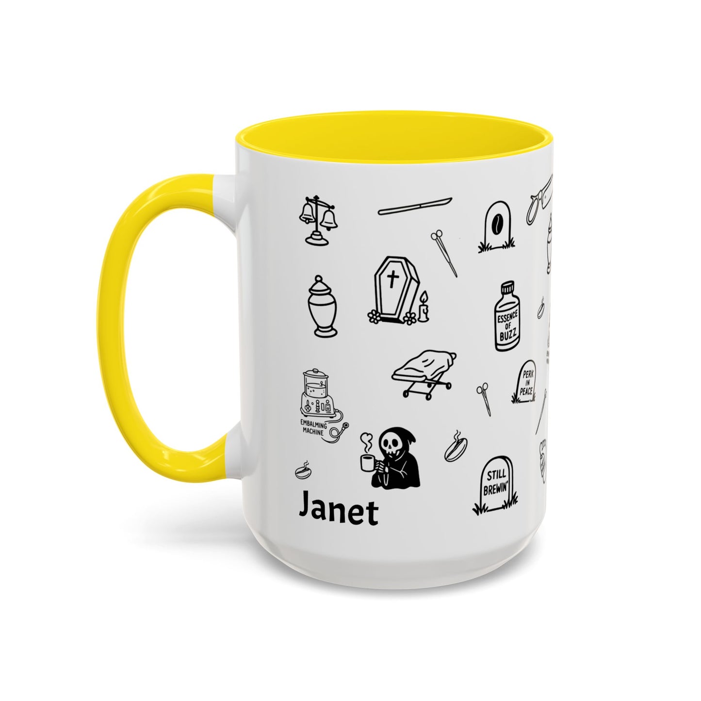 Still Brewing Morgue Coffee Mug