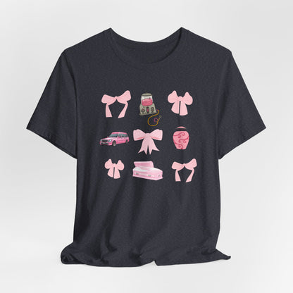 Coquette Casket Bow T-Shirt