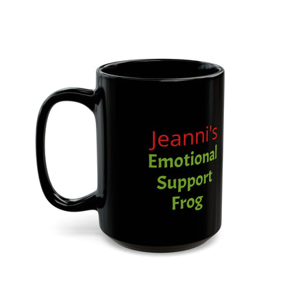 Emotional Support Frog Personalized Mug