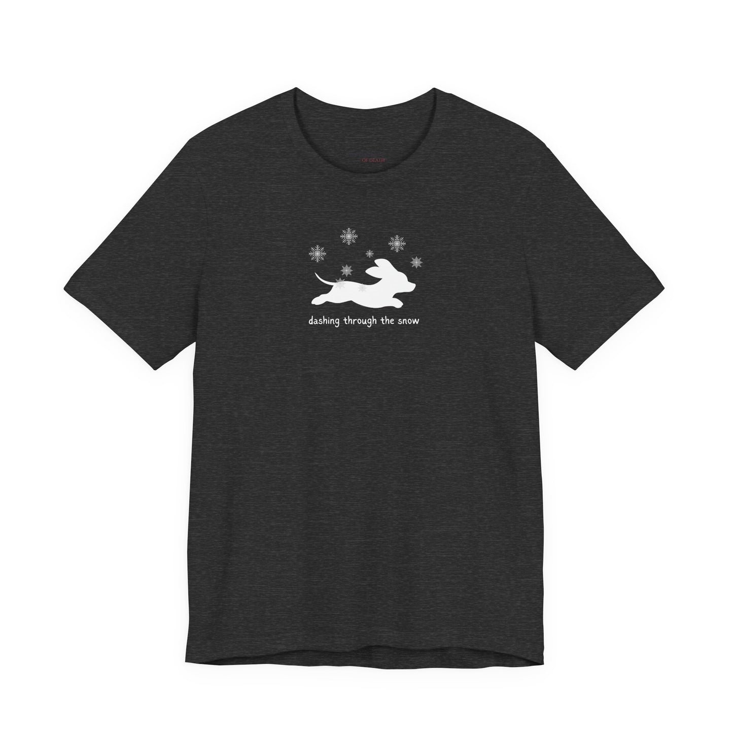 Dashing Through the Snow Wiener Dog T-Shirt