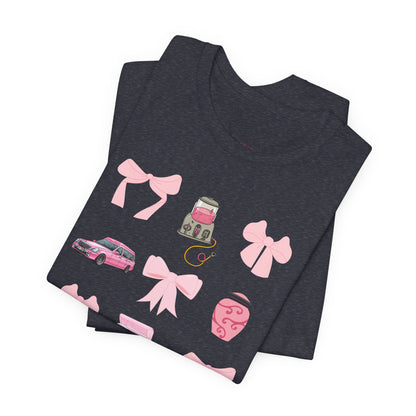 Coquette Casket Bow T-Shirt
