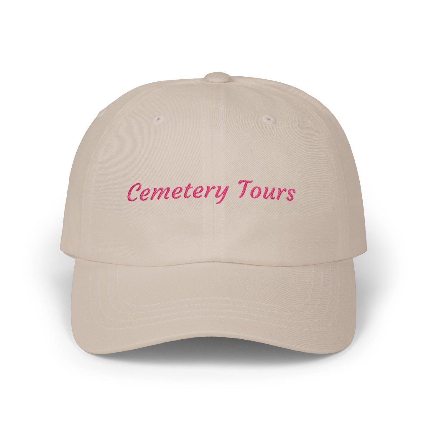 Cemetery Tours Embroidered Cap