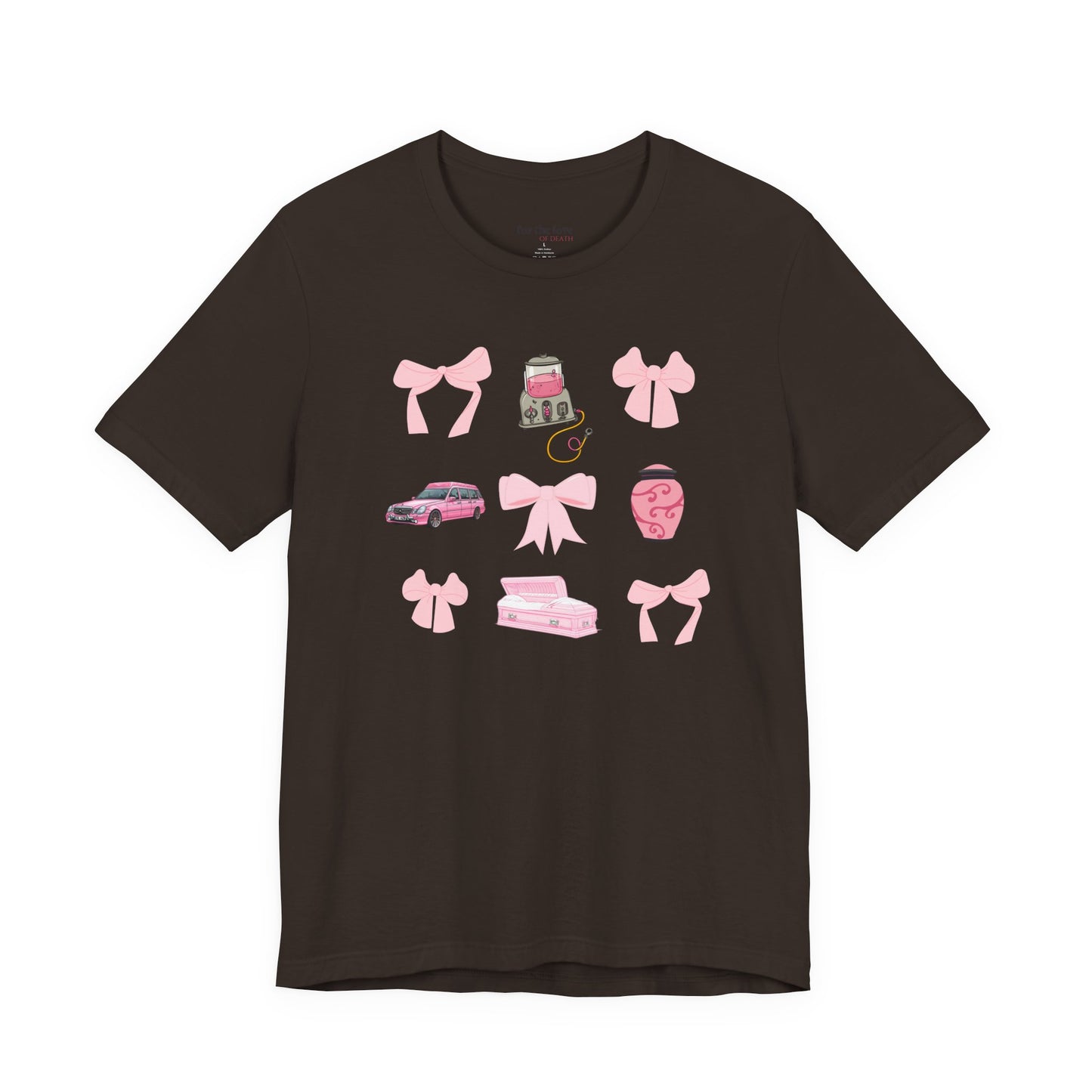 Coquette Casket Bow T-Shirt