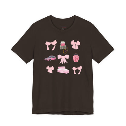 Coquette Casket Bow T-Shirt