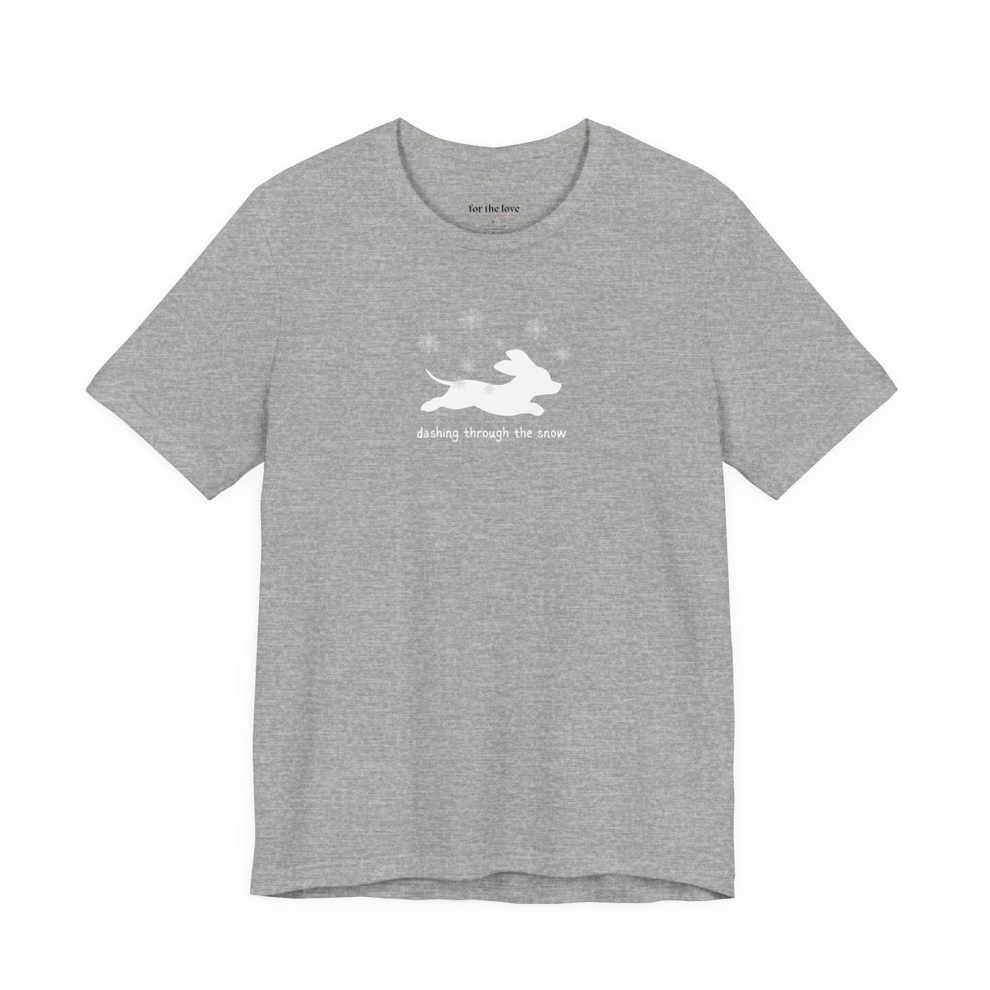 Dashing Through the Snow Wiener Dog T-Shirt
