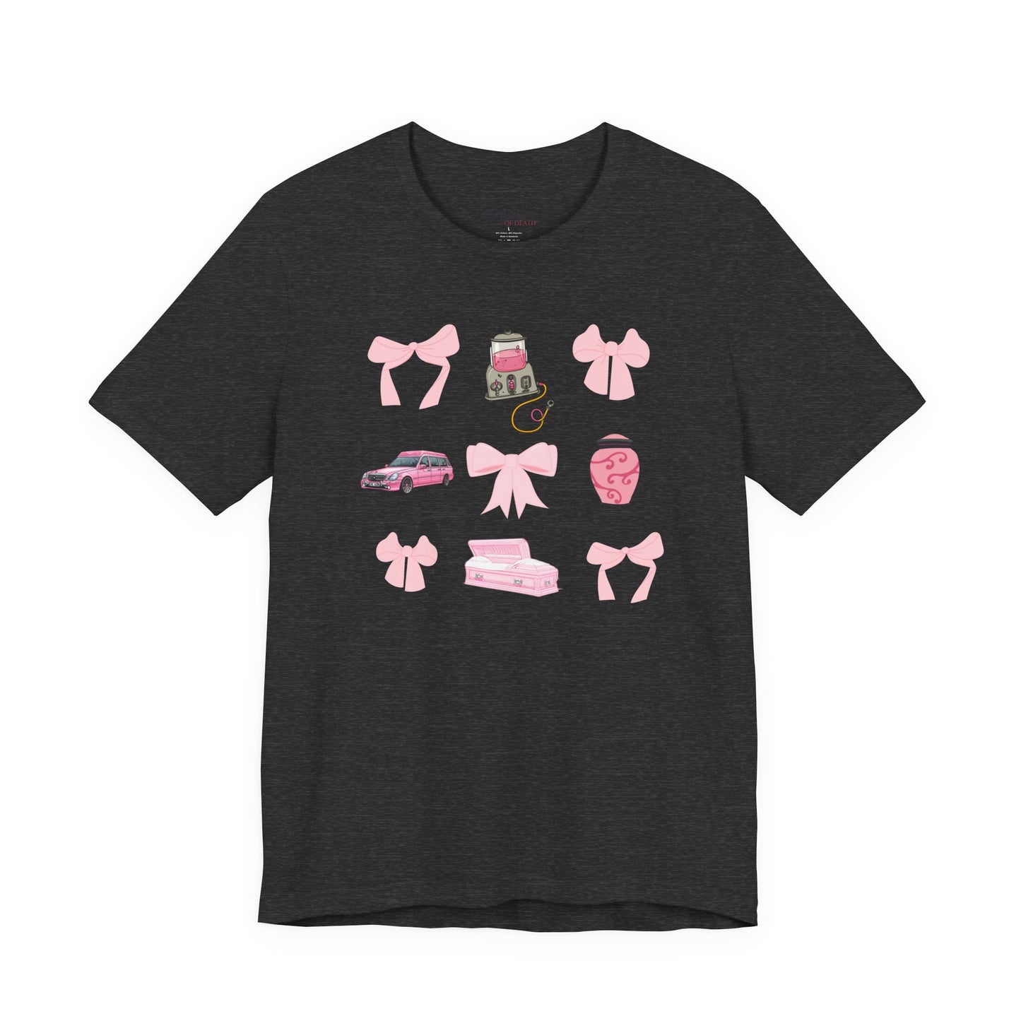 Coquette Casket Bow T-Shirt