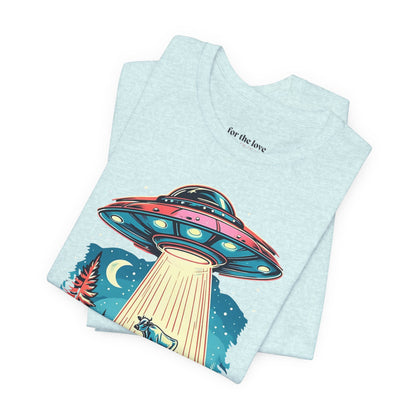 UFO Alien Abduction T‑Shirt