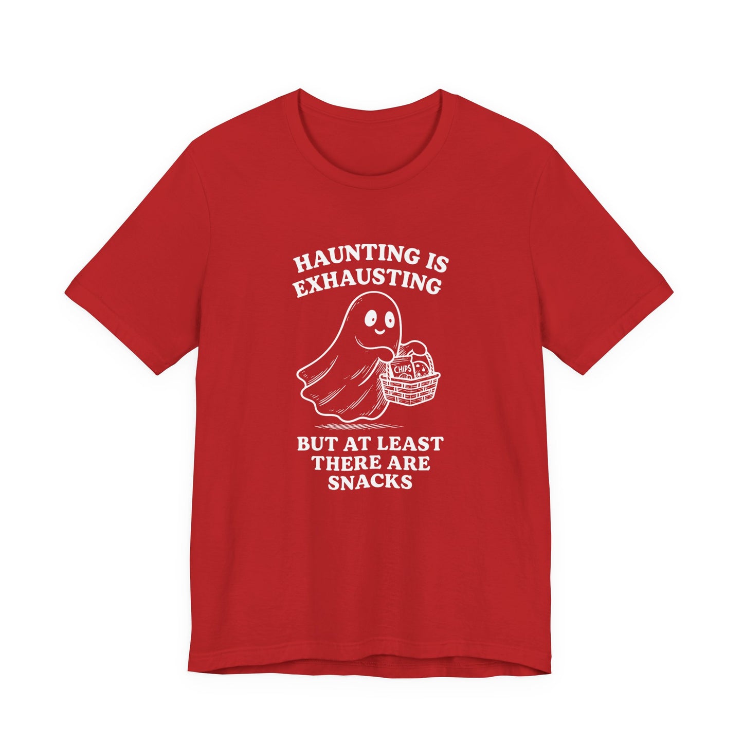 Haunting Is Exhausting Ghost Tee