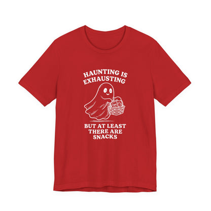 Haunting Is Exhausting Ghost Tee