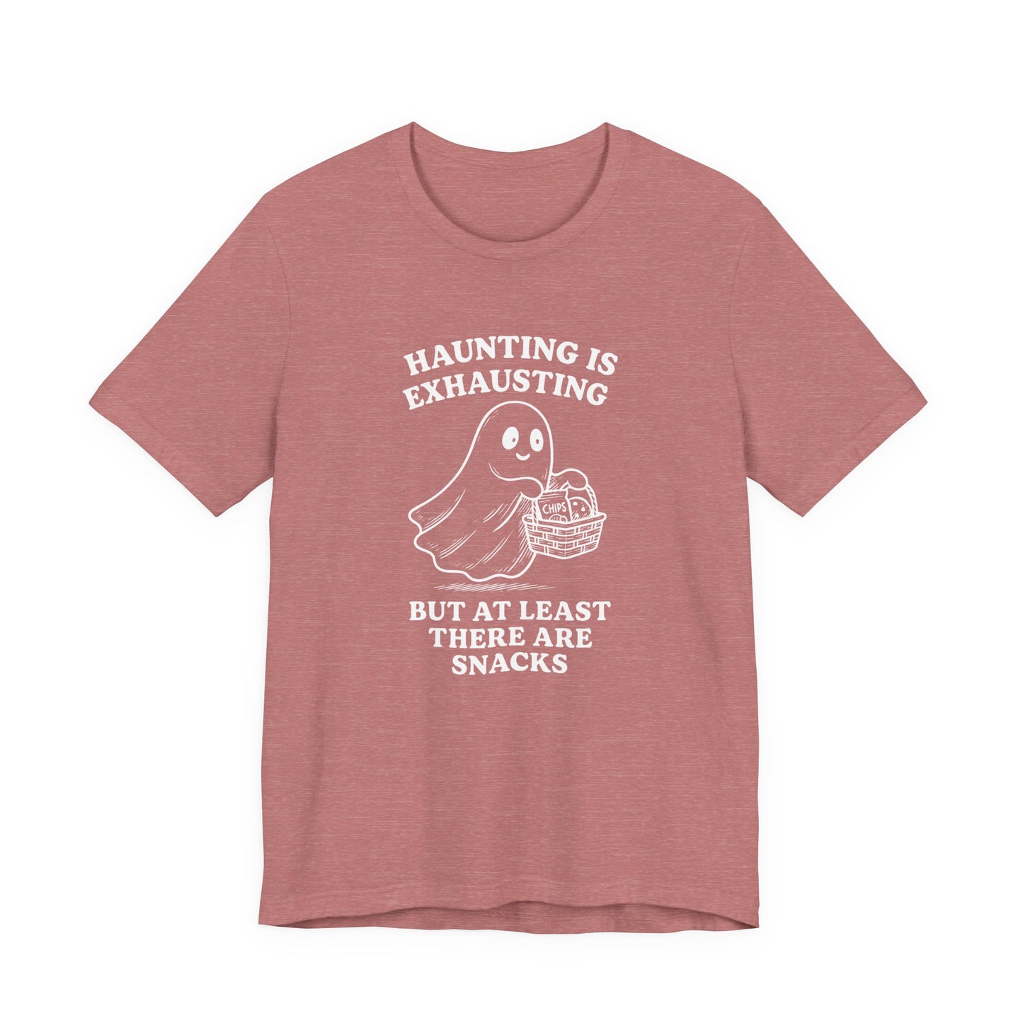 Haunting Is Exhausting Ghost Tee