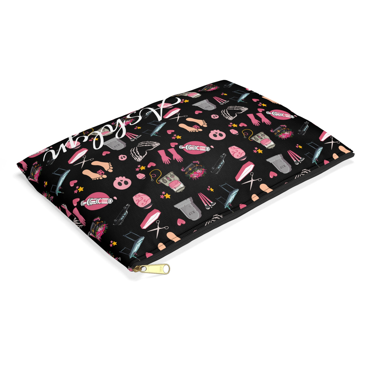 Personalized Mortician Makeup Bag