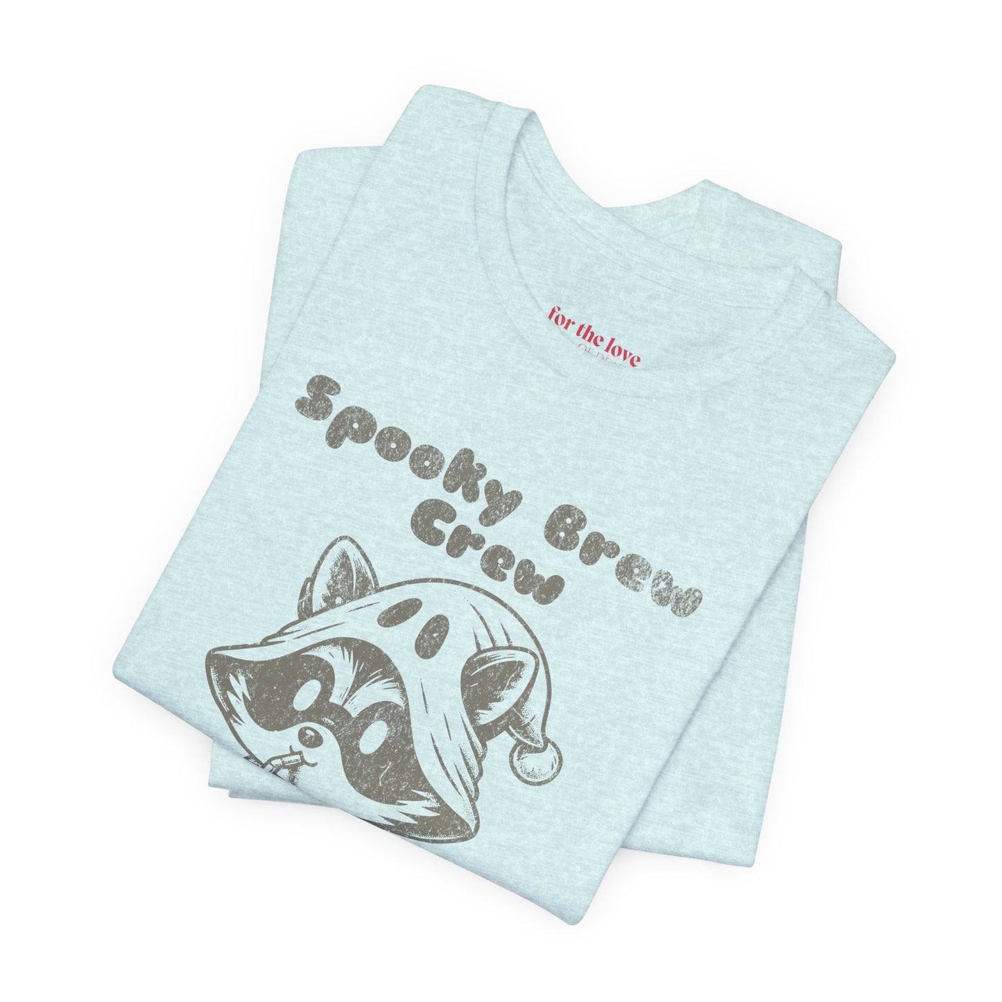 Spooky Brew Crew Raccoon Shirt