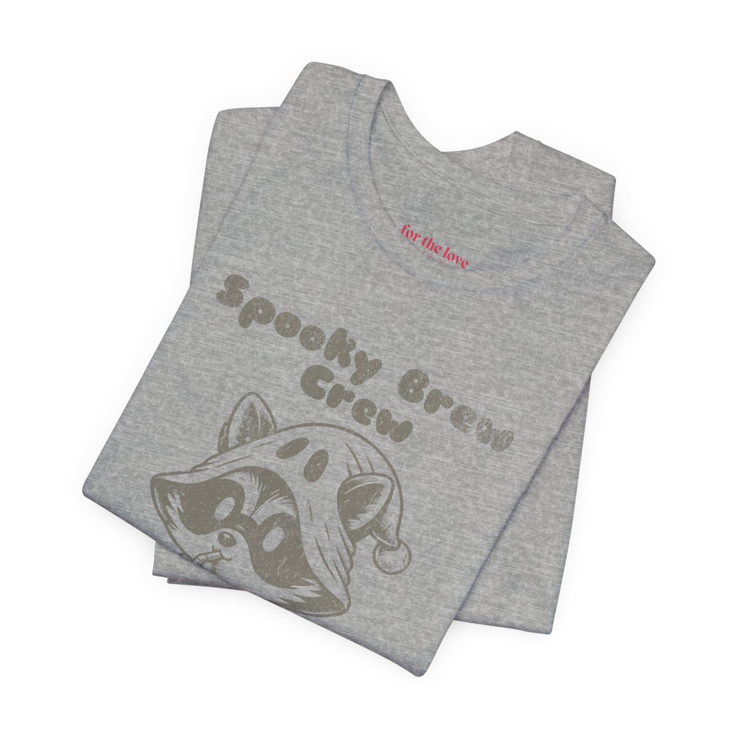Spooky Brew Crew Raccoon Shirt