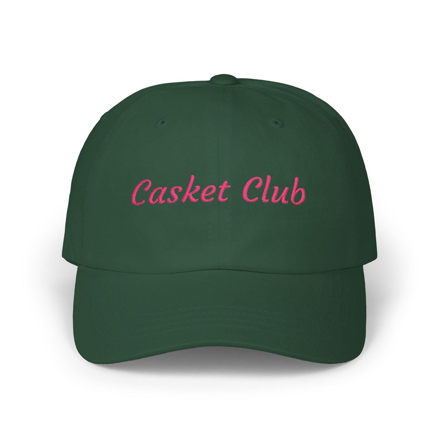 Casket Club Embroidered Cap