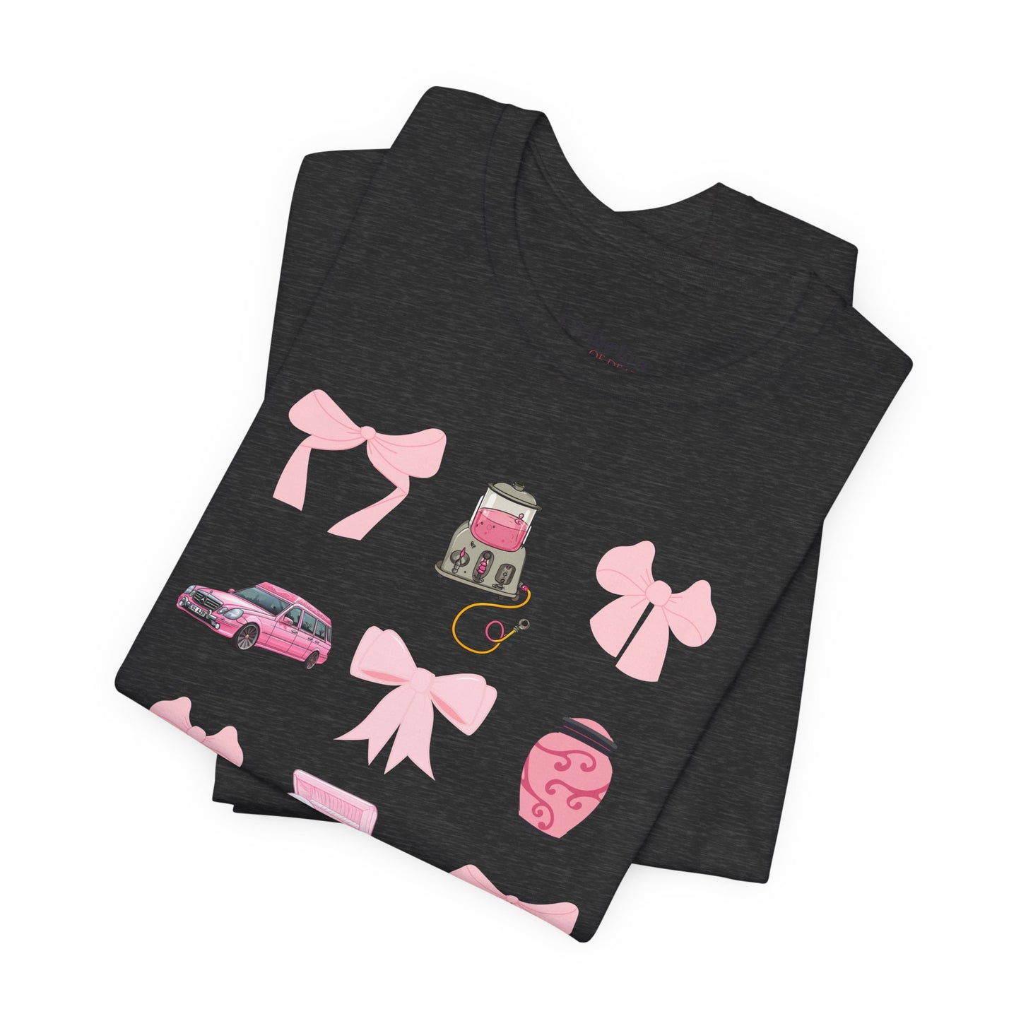 Coquette Casket Bow T-Shirt