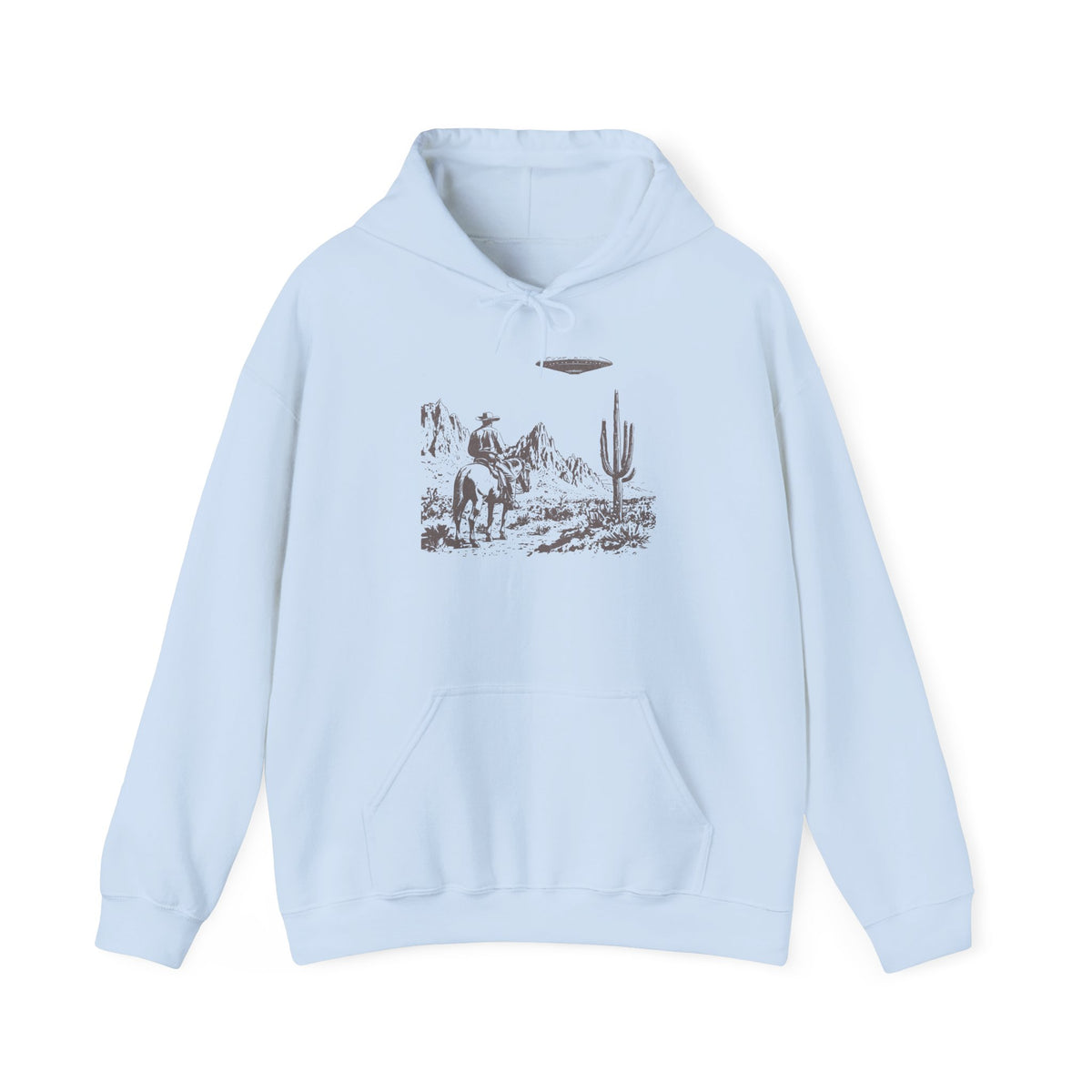 Vintage Western Alien Abduction Sweatshirt