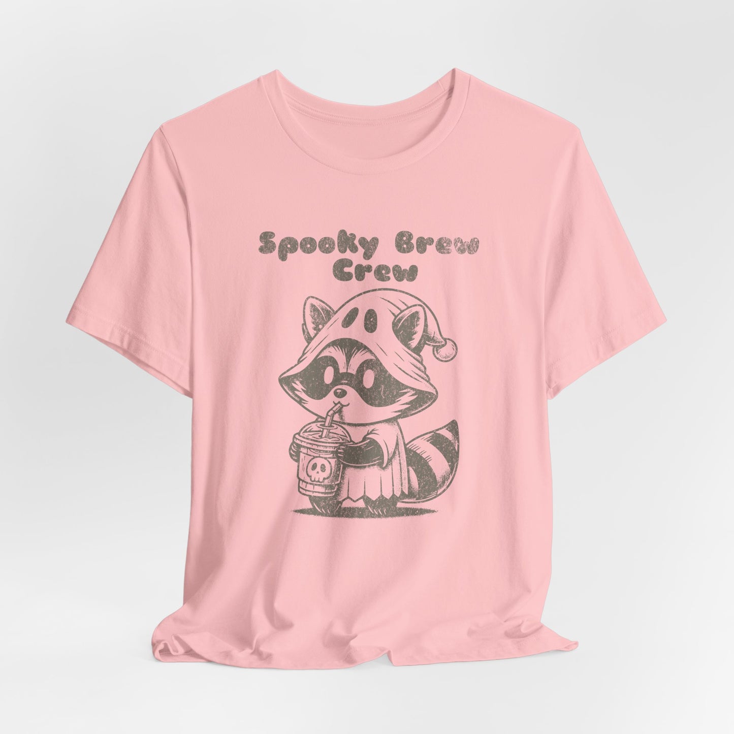 Spooky Brew Crew Raccoon Shirt