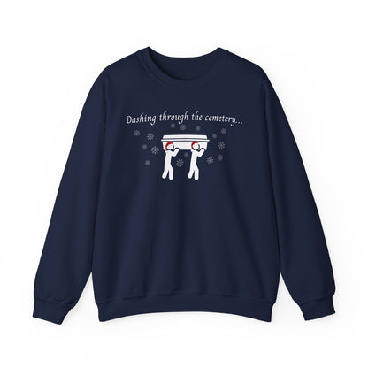 Dashing Through the Snow with Casket Sweatshirt