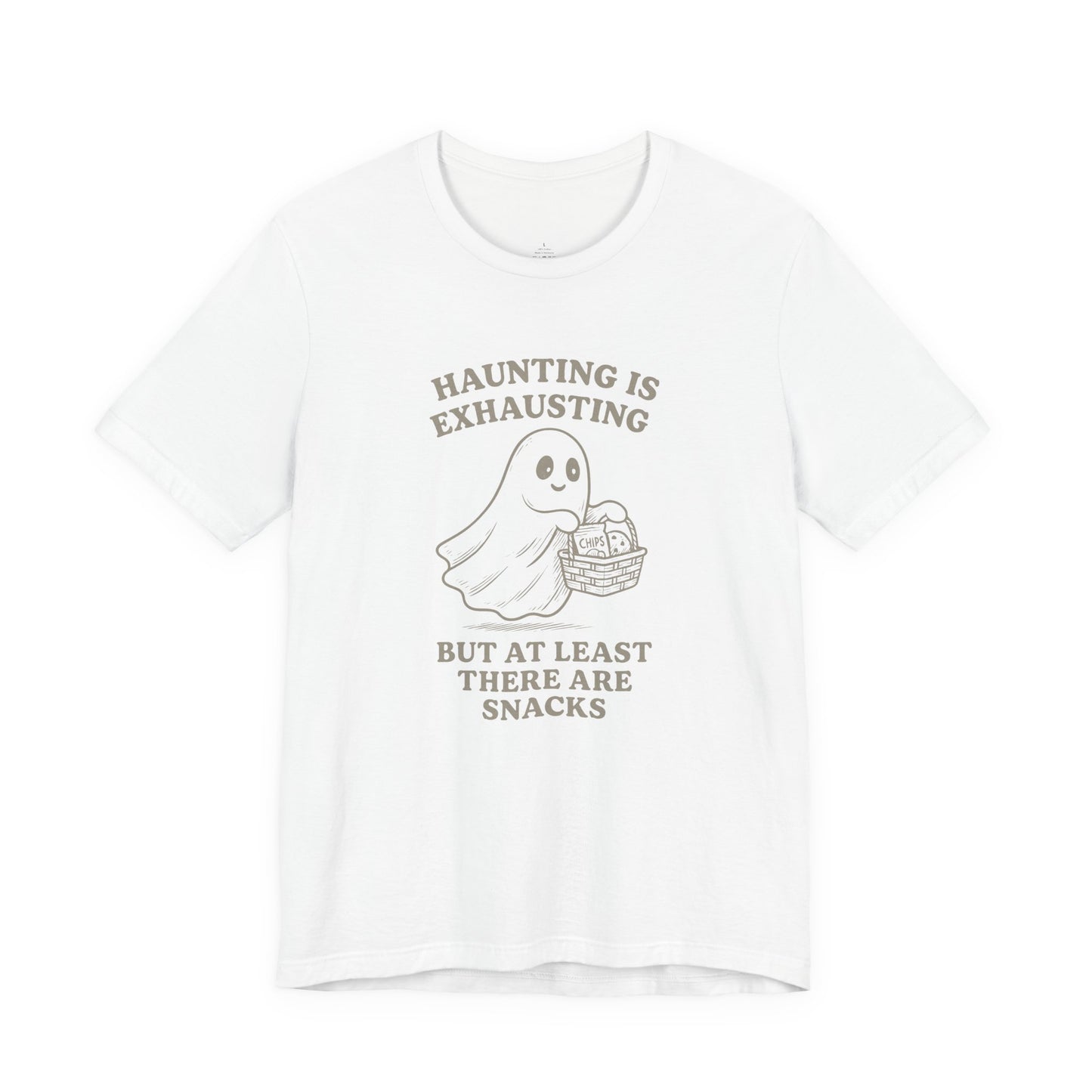 Haunting Is Exhausting Ghost Tee