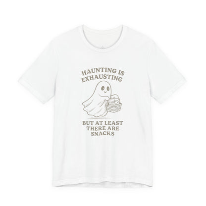 Haunting Is Exhausting Ghost Tee