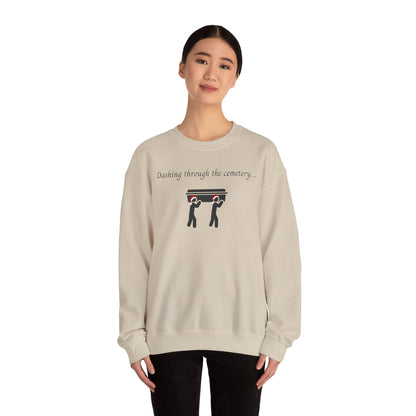 Dashing Through the Snow with Casket Sweatshirt