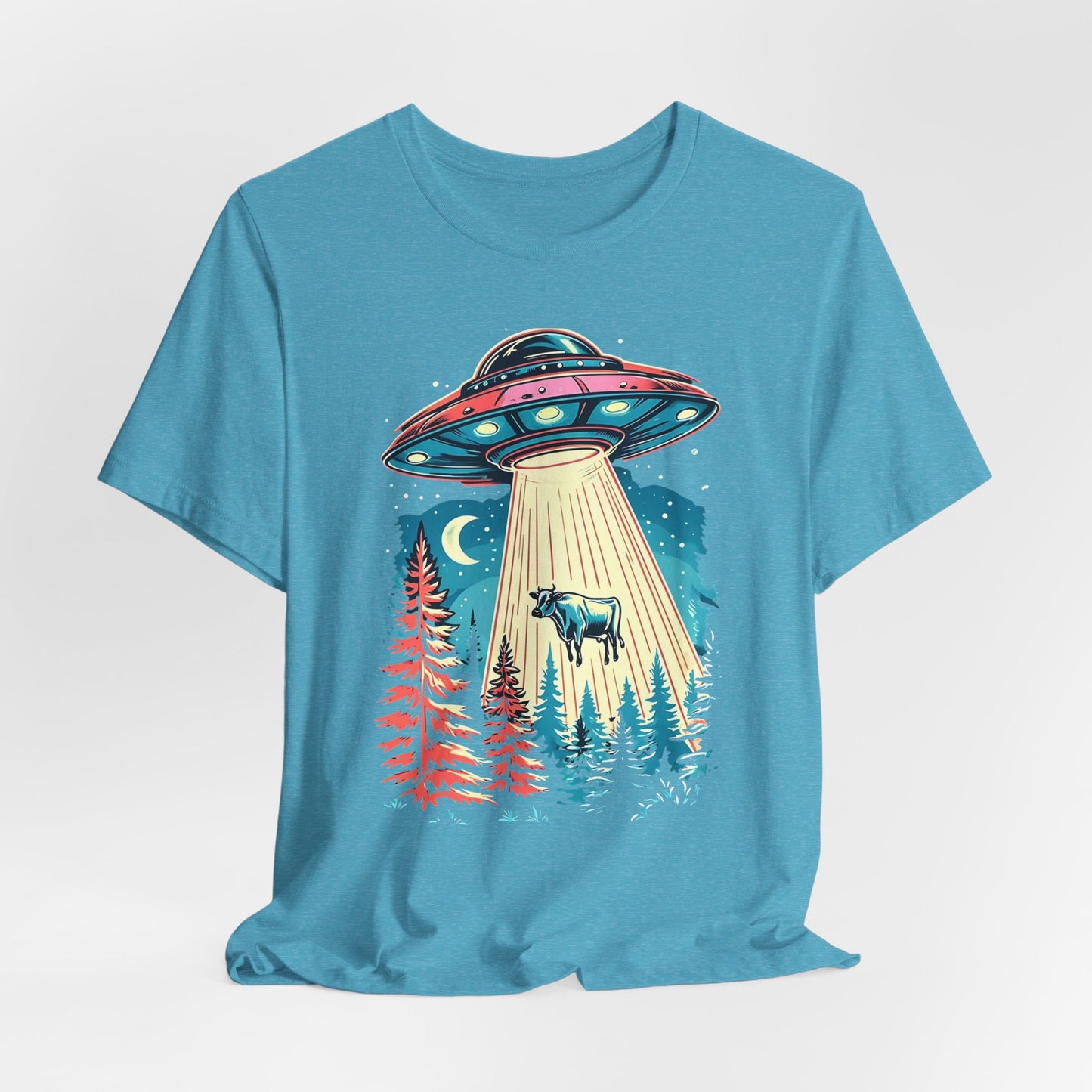 UFO Alien Abduction T‑Shirt