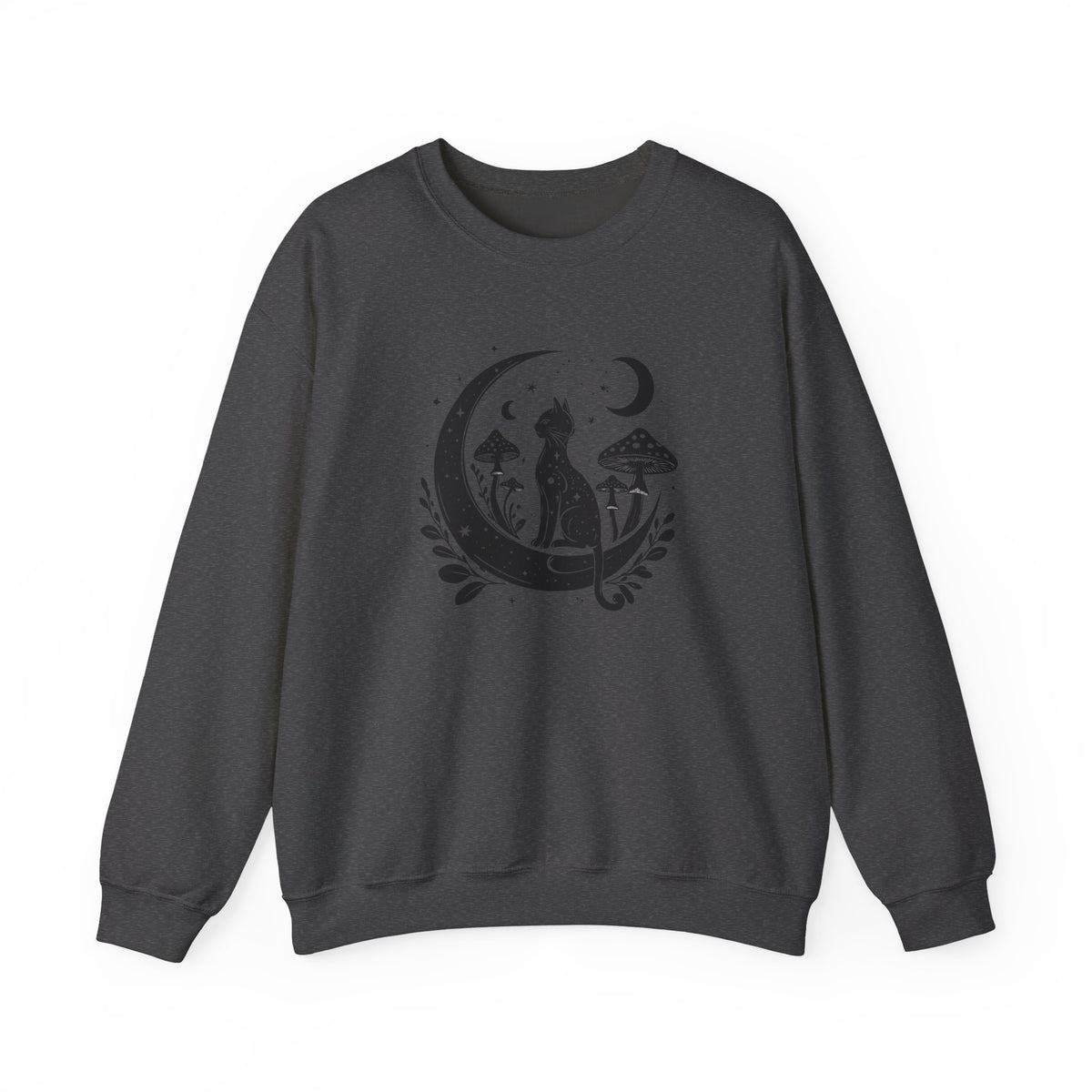 Celestial Witchy Black Cat Sweatshirt