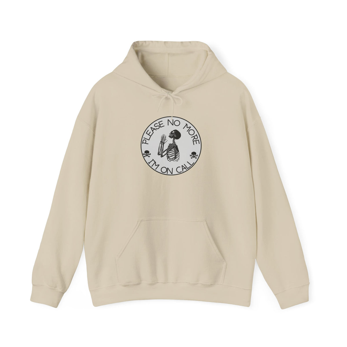 No more Please I'm on Call Unisex Heavy Blend Hooded Sweatshirt